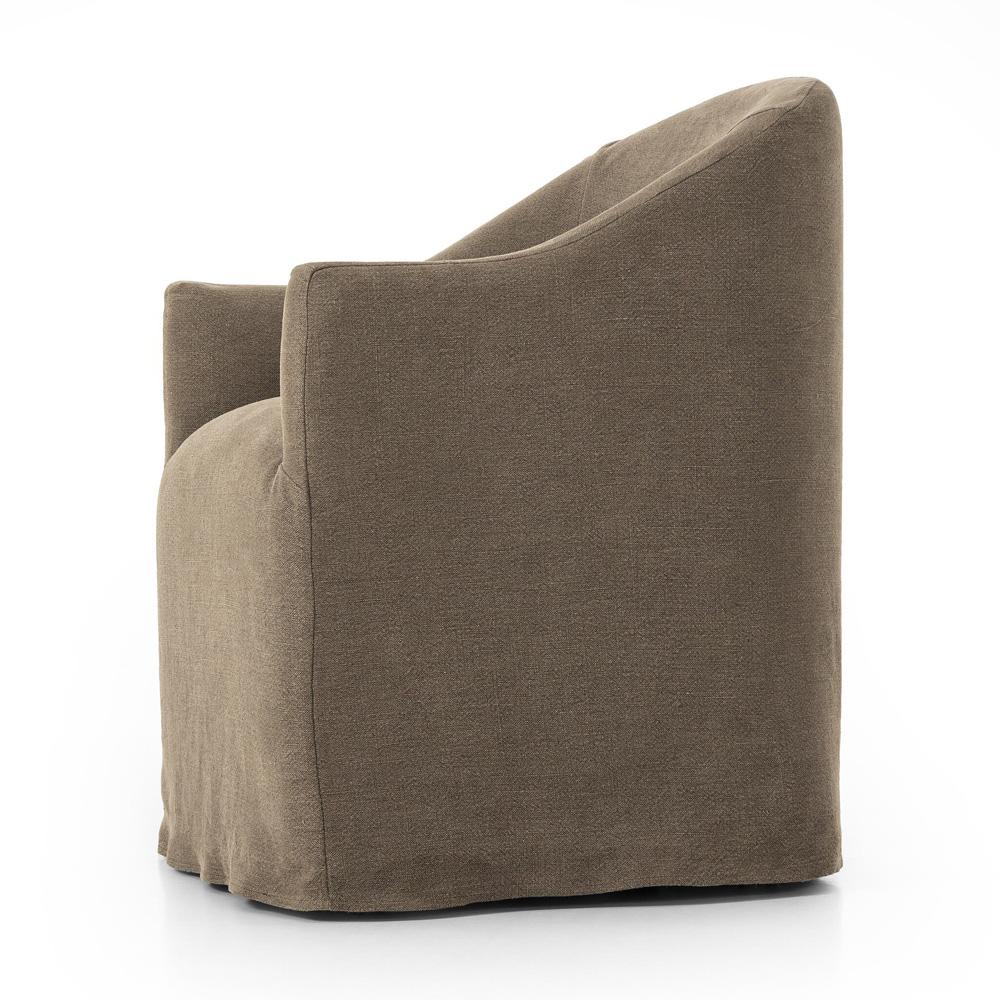 Four Hands - Kensington - Cove Dining Chair With Casters - Broadway Coffee - 248606-003 veiw 3