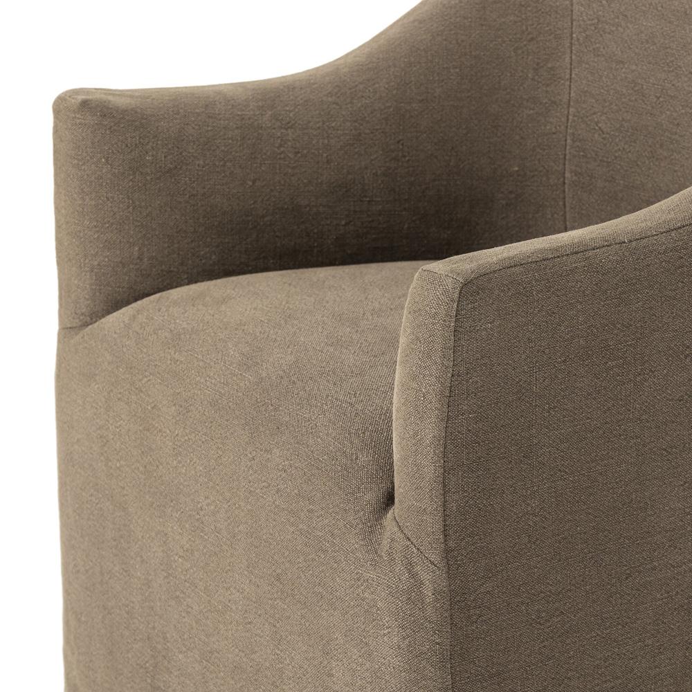 Four Hands - Kensington - Cove Dining Chair With Casters - Broadway Coffee - 248606-003 veiw 8