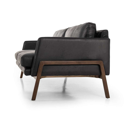 Four Hands - Kensington - Diana Sofa 84in-Heirloom Black - 228734-006 veiw 2