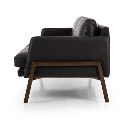 Four Hands - Kensington - Diana Sofa 84in-Heirloom Black - 228734-006 veiw 4