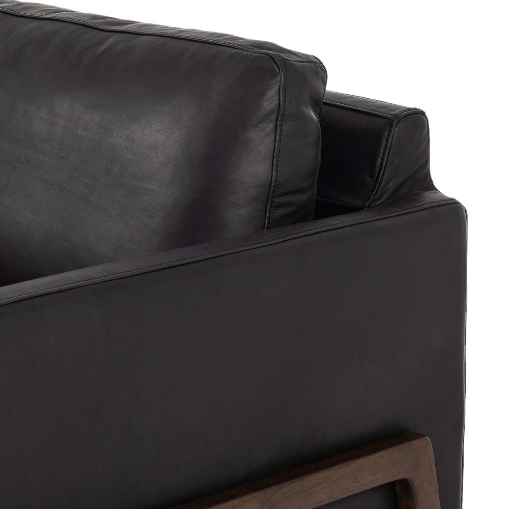 Four Hands - Kensington - Diana Sofa 84in-Heirloom Black - 228734-006 veiw 6
