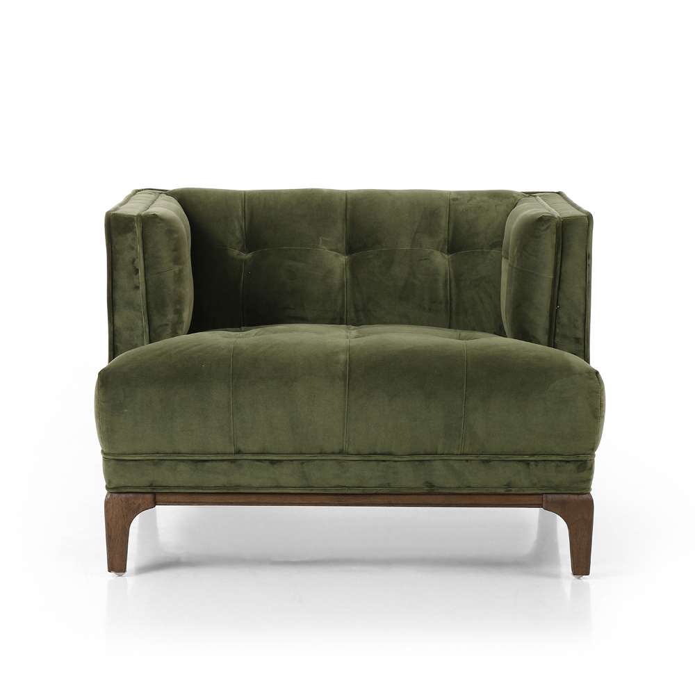Four Hands - Kensington - Dylan Chair-Sapphire Olive - CKEN-52C-557 veiw 3