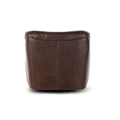 Four Hands - Kensington - Farley Swivel Chair-Conroe Cigar - 238403-001 veiw 2
