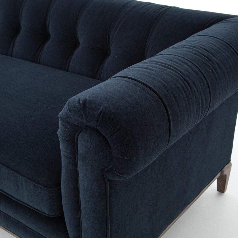 Four Hands - Griffon Sofa - Plush Navy - CKEN-F8A3-404 veiw 3