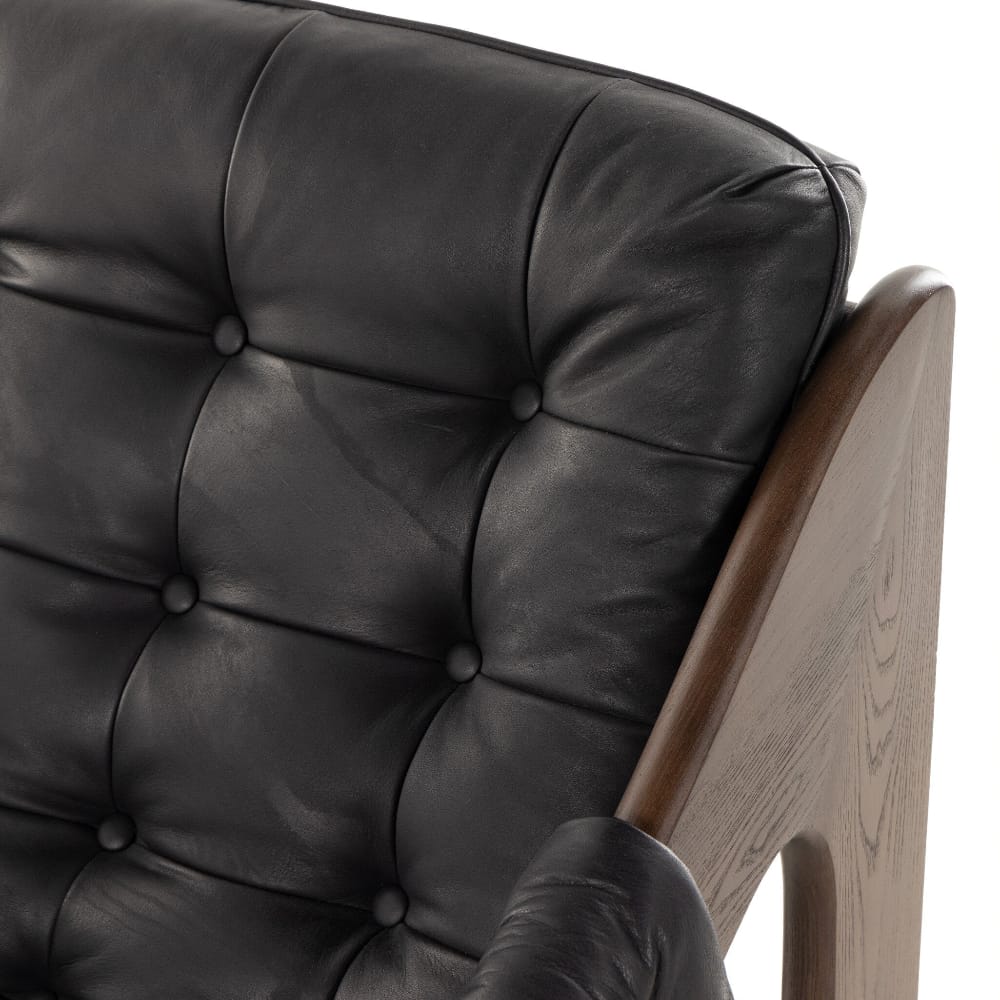 Four hands - Kensington - Halston Chair-Heirloom Black - 229488-001 view 10