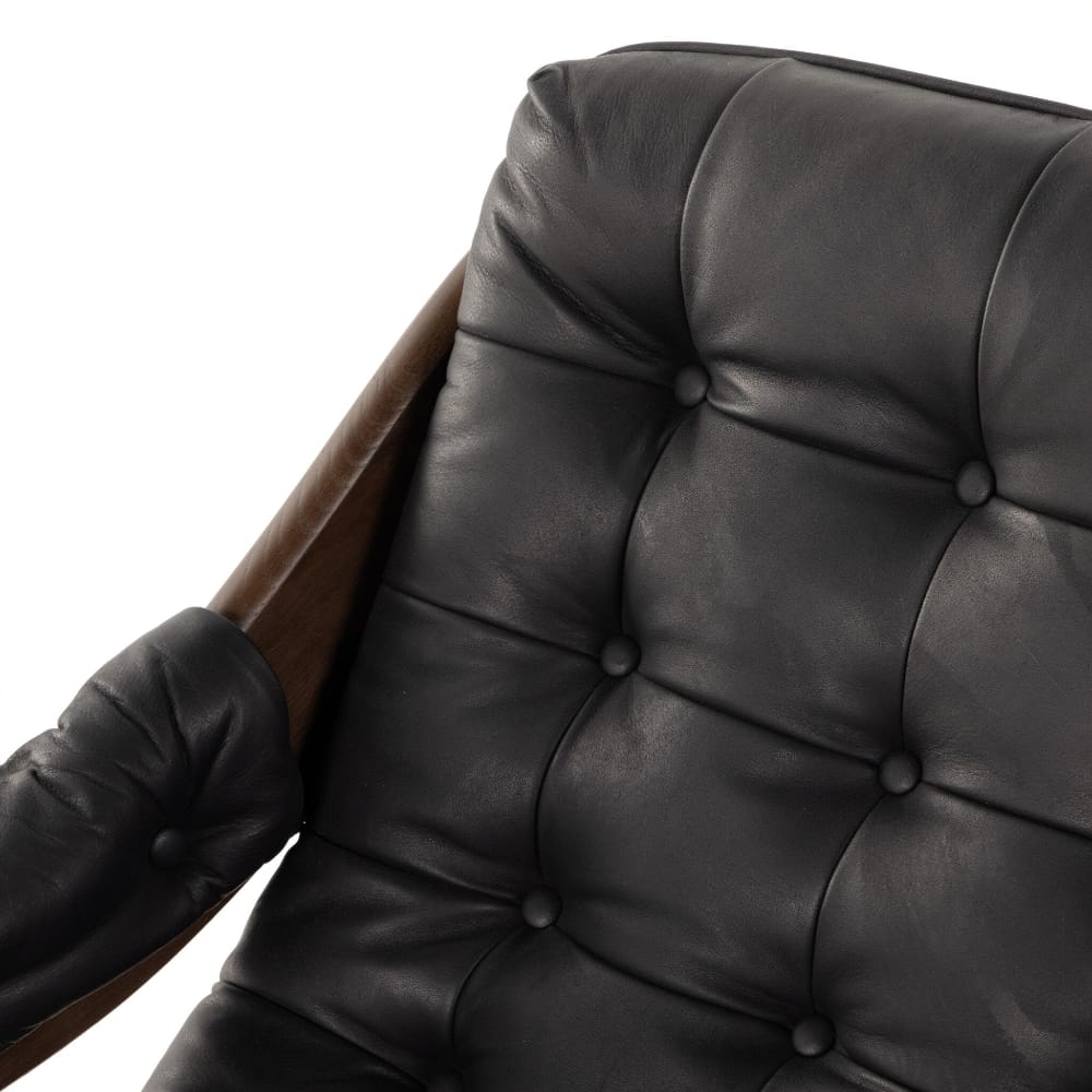 Four hands - Kensington - Halston Chair-Heirloom Black - 229488-001 view 11