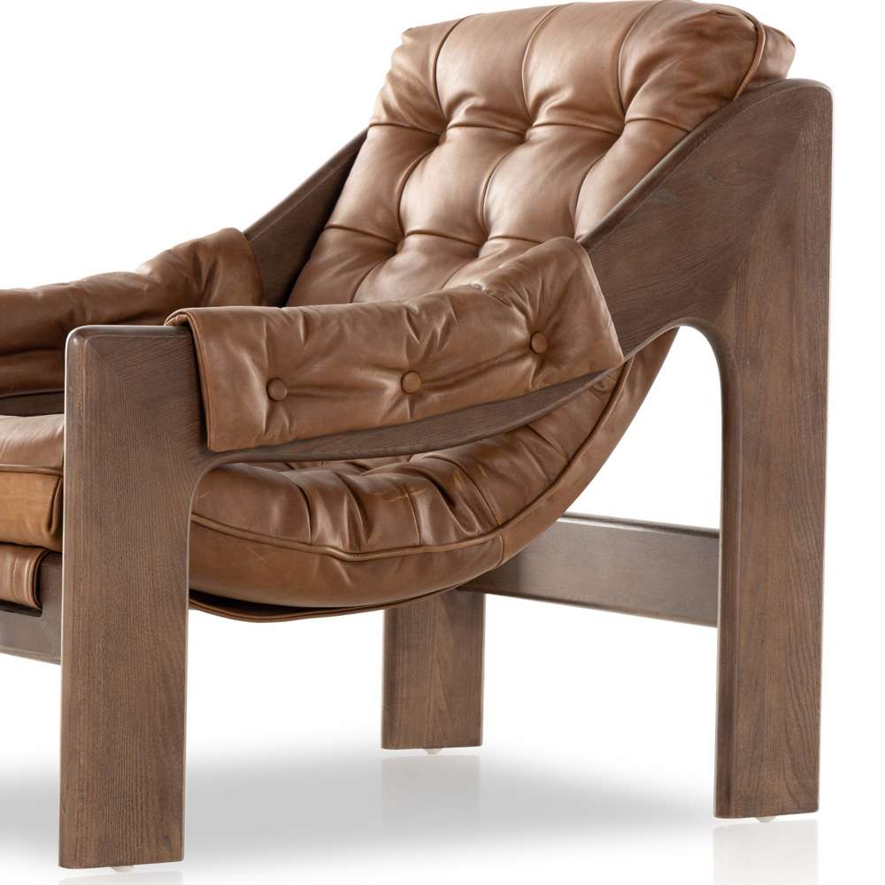 Four Hands - Kensington - Halston Chair - Heirloom Sienna - 229488-002 veiw 3