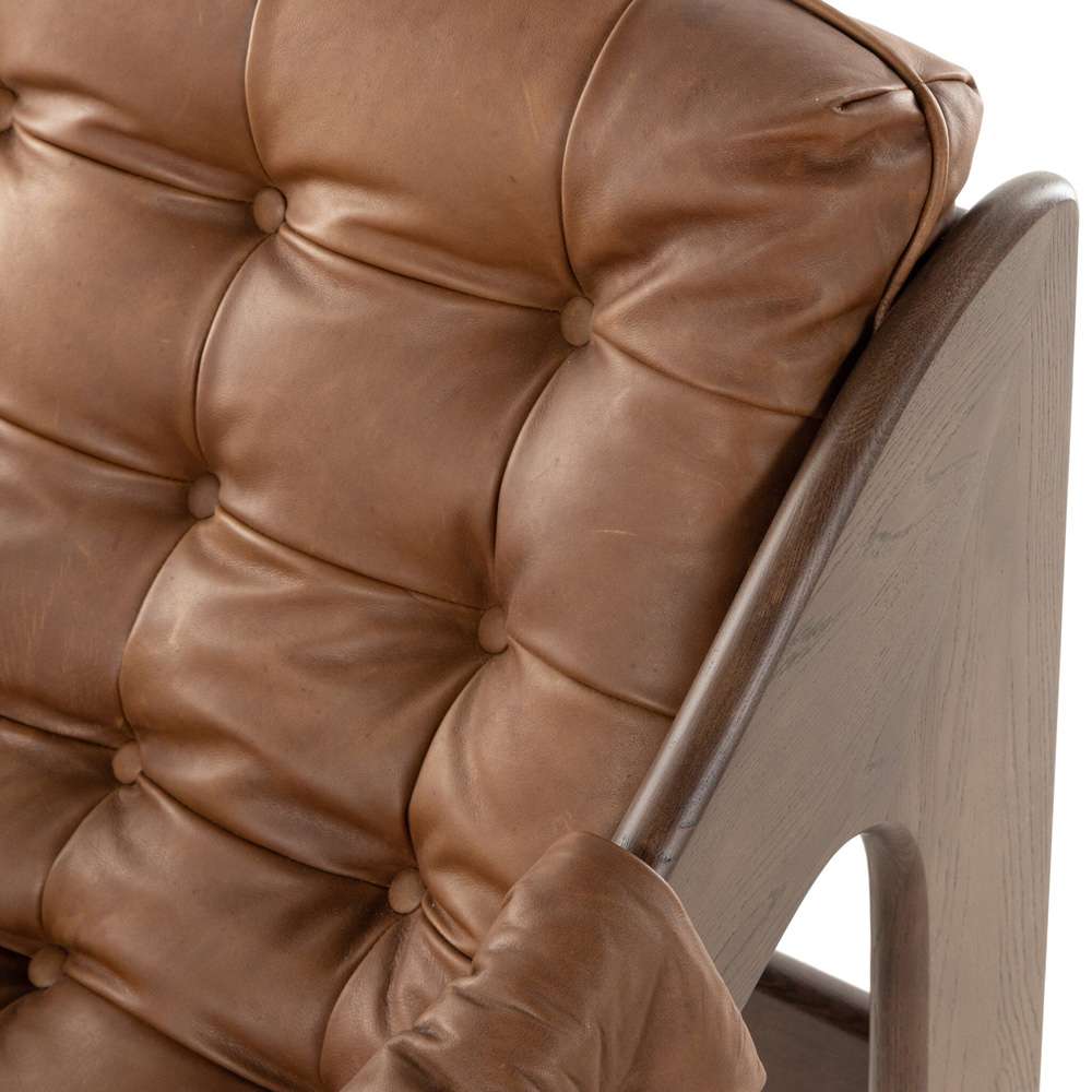 Four Hands - Kensington - Halston Chair - Heirloom Sienna - 229488-002 veiw 7
