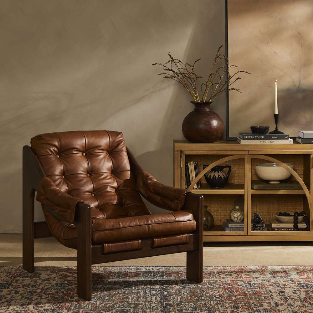 Four Hands - Kensington - Halston Chair - Heirloom Sienna - 229488-002 veiw 11