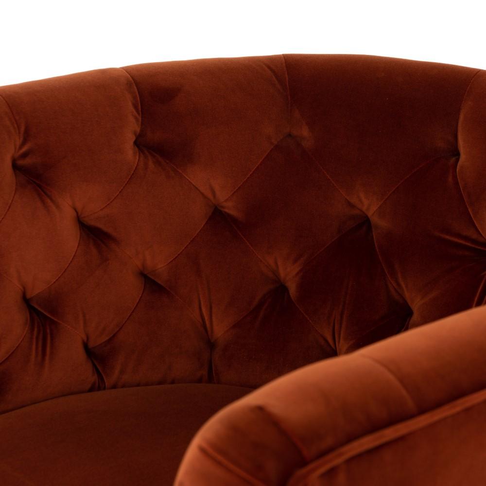 Four Hands - Hanover Swivel Chair - Sapphire Rust - CKEN-269-622 veiw 4