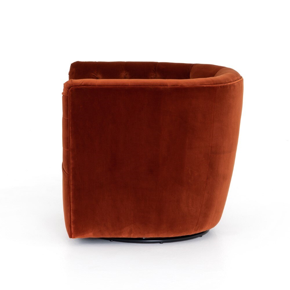 Four Hands - Hanover Swivel Chair - Sapphire Rust - CKEN-269-622 veiw 9