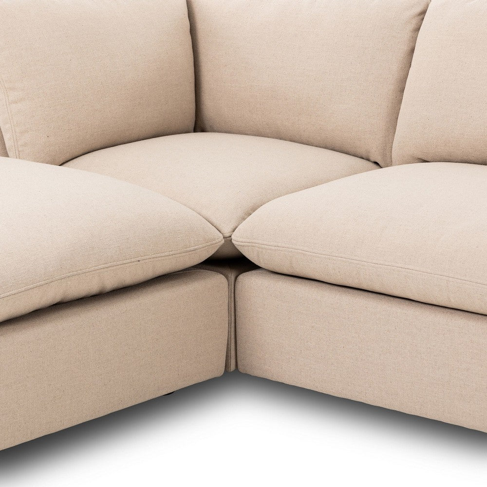 Four Hands - Kensington - Ingel 3-Piece Sectional - Antwerp Taupe - 239337-001_CLOSEOUT view 7