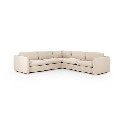 Four Hands - Kensington - Ingel 5-Piece Sectional - Antwerp Taupe - 239342-001_CLOSEOUT view 1