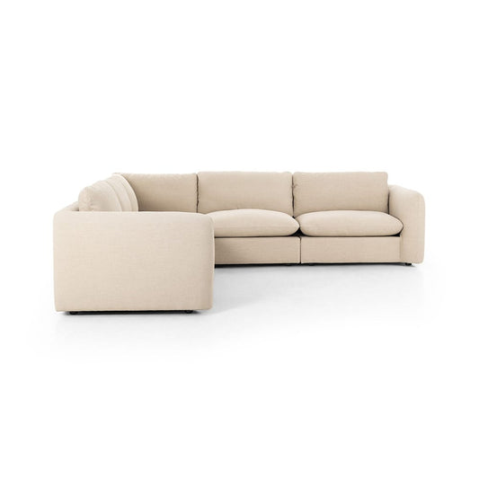Four Hands - Kensington - Ingel 5-Piece Sectional - Antwerp Taupe - 239342-001_CLOSEOUT view 2