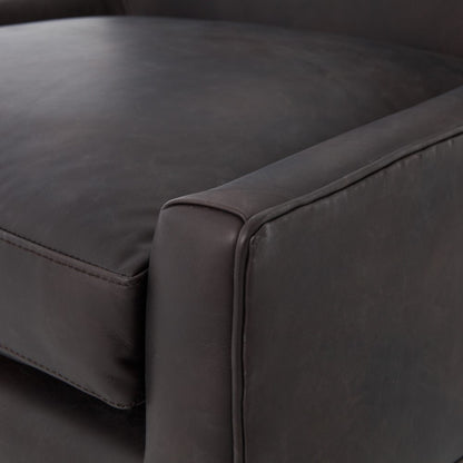 Four Hands - Marlow Wing Chair - Vintage Black - CKEN-B7A2-385 veiw 2