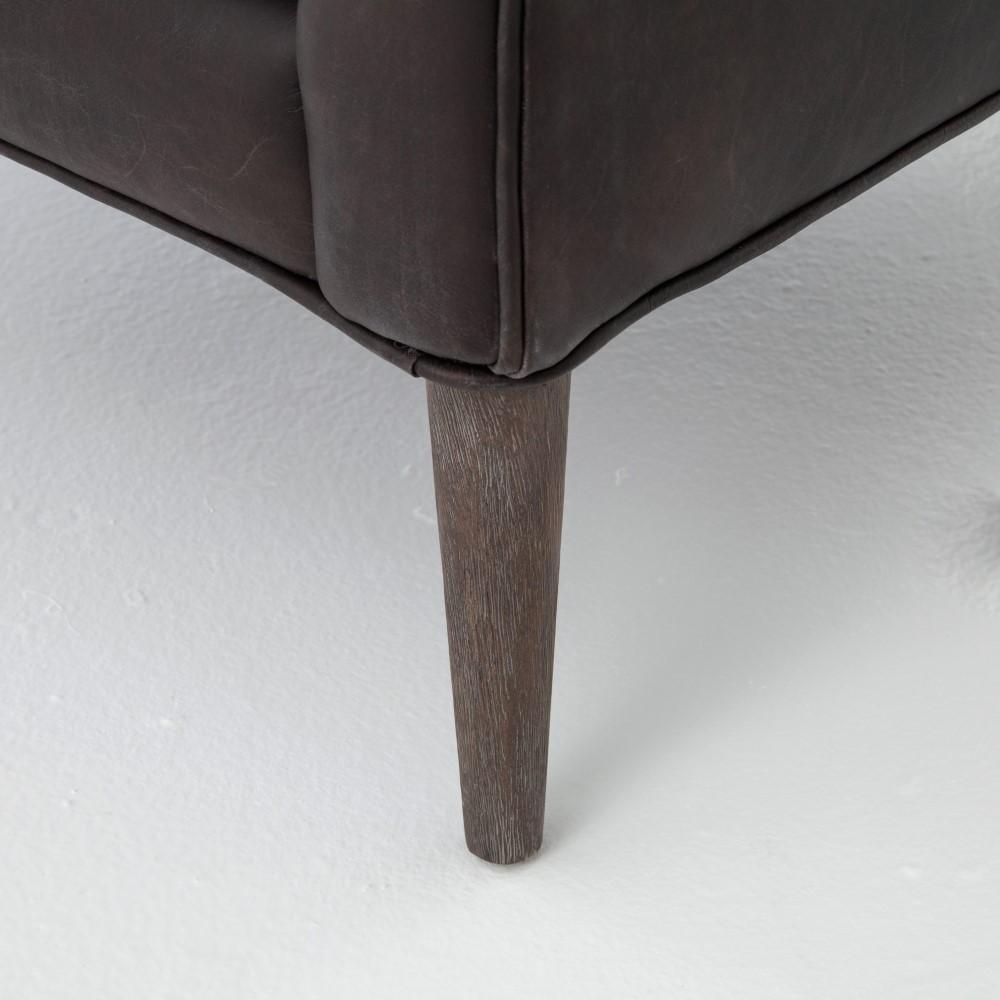 Four Hands - Marlow Wing Chair - Vintage Black - CKEN-B7A2-385 veiw 3
