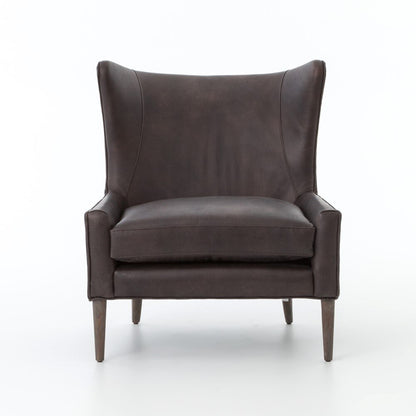 Four Hands - Marlow Wing Chair - Vintage Black - CKEN-B7A2-385 veiw 4