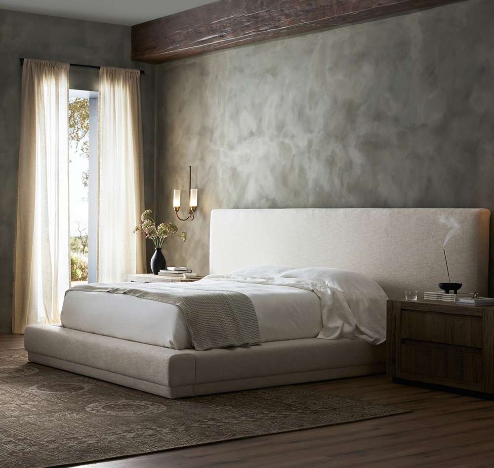 Four Hands - Kensington - Martina Bed - Bergamo - Extra Wide King - 240042-006 veiw 7