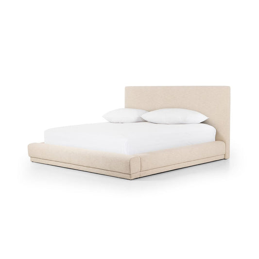 Four Hands - Kensington - Martina Bed - Bergamo Parchment - 240042-002_CLOSEOUT view 1