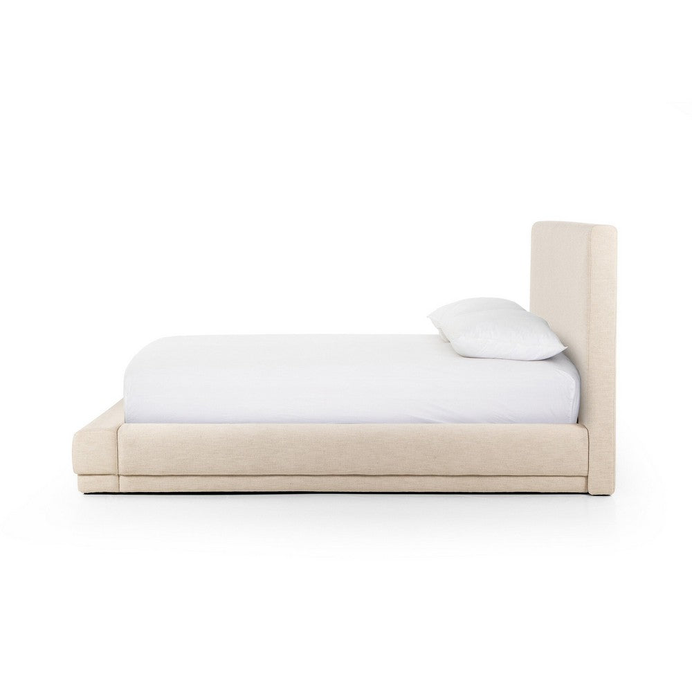 Four Hands - Kensington - Martina Bed - Bergamo Parchment - 240042-002_CLOSEOUT view 3