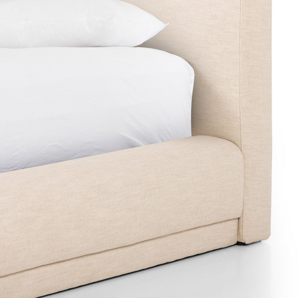 Four Hands - Kensington - Martina Bed - Bergamo Parchment - 240042-002_CLOSEOUT view 5