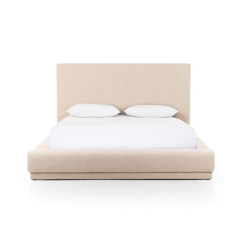 Four Hands - Kensington - Martina Bed - Bergamo Parchment - Queen - 240042-001 veiw 1