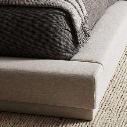 Four Hands - Kensington - Martina Bed - Bergamo Parchment - Queen - 240042-001 veiw 4