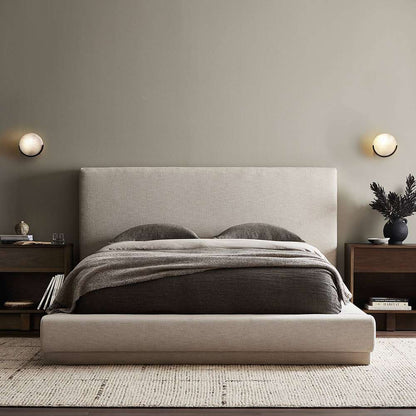 Four Hands - Kensington - Martina Bed - Bergamo Parchment - Queen - 240042-001 veiw 9