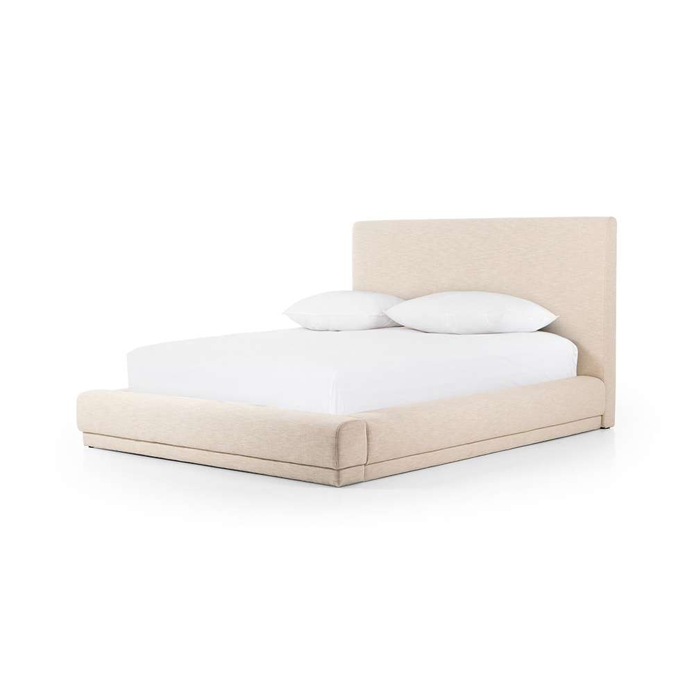 Four Hands - Kensington - Martina Bed - Bergamo Parchment - Queen - 240042-001 veiw 11