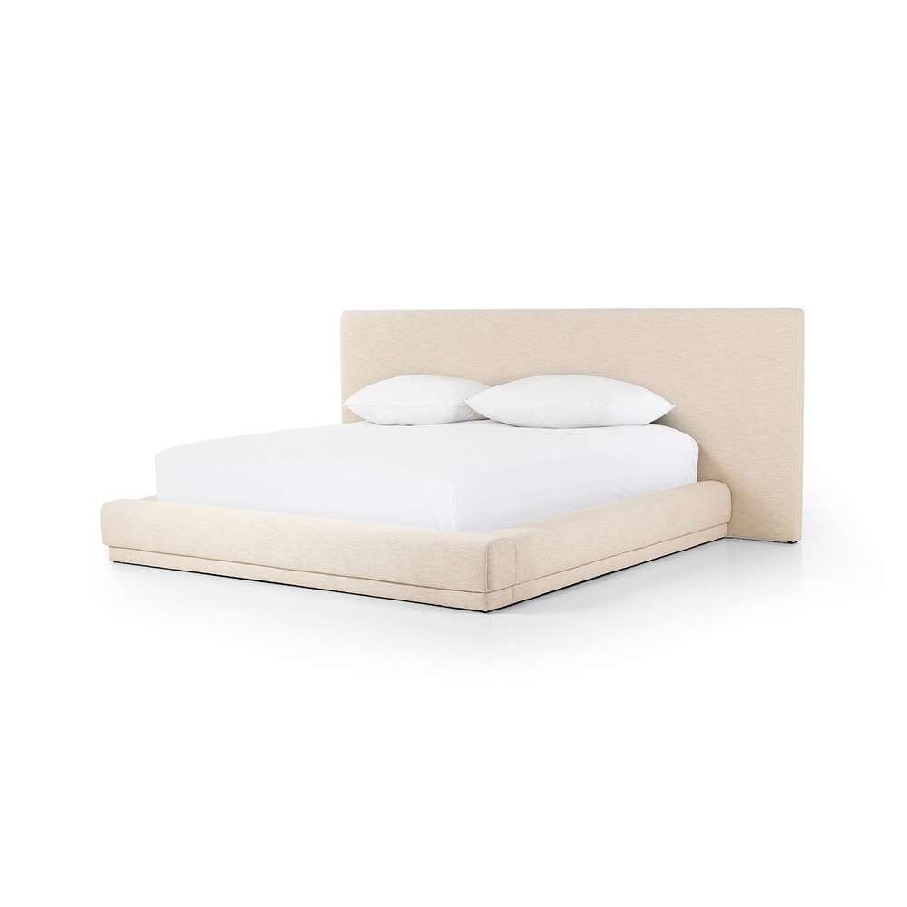 Four Hands - Kensington - Martina Bed - Bergamo Parchment - Wide King - 240042-004 veiw 7