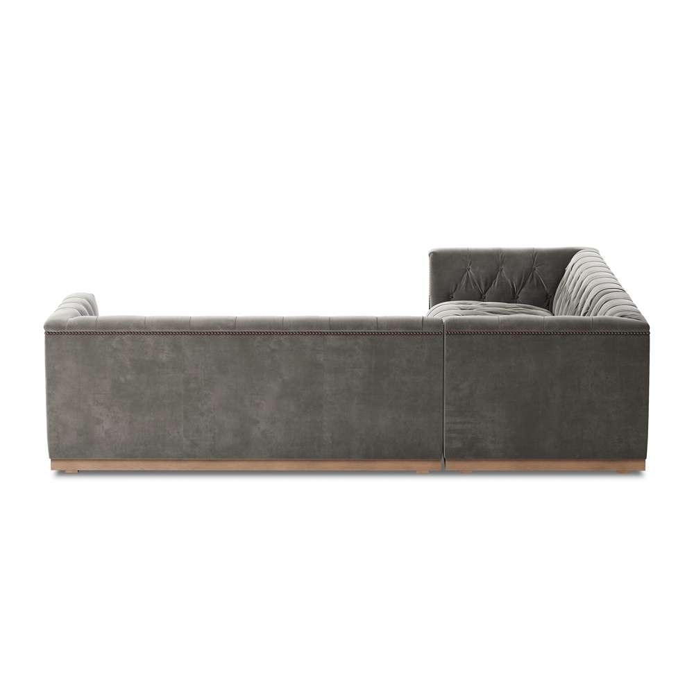 Four Hands - Kensington - Maxx 3pc Sectional-101-Sapphire Birch - 236166-002 veiw 2