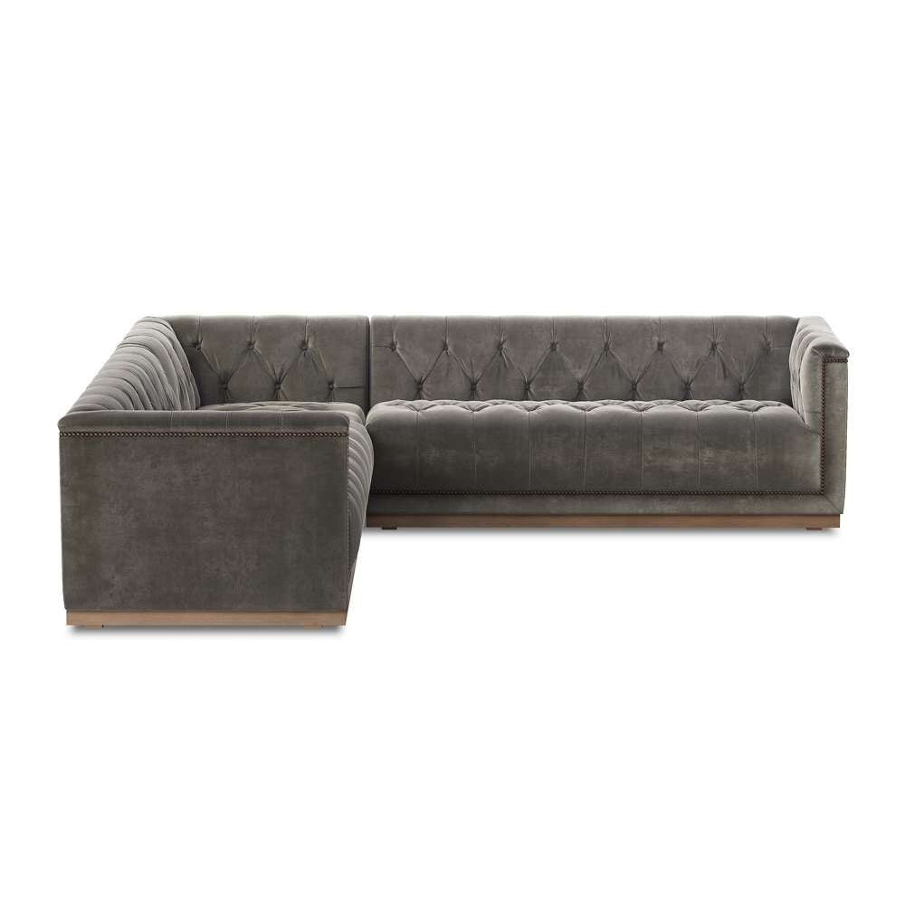 Four Hands - Kensington - Maxx 3pc Sectional-101-Sapphire Birch - 236166-002 veiw 4