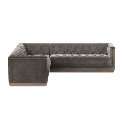 Four Hands - Kensington - Maxx 3pc Sectional-101-Sapphire Birch - 236166-002 veiw 4