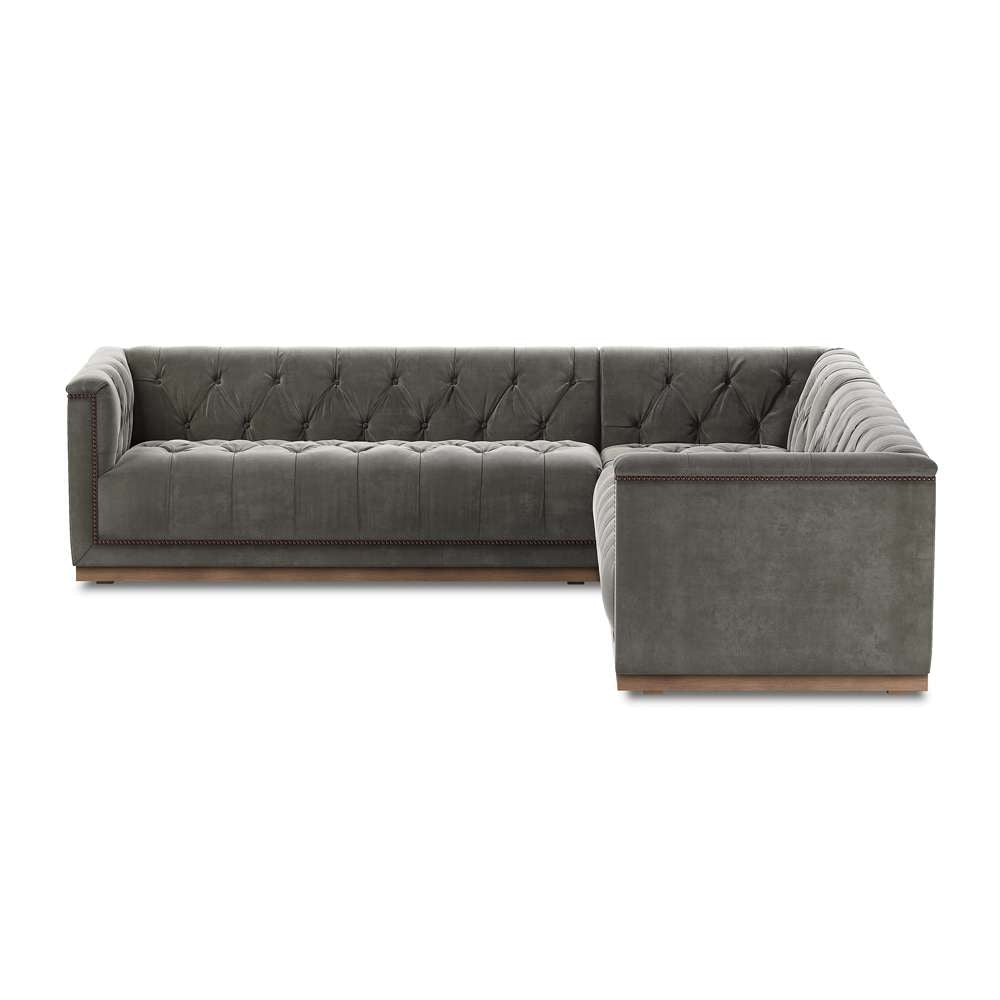 Four Hands - Kensington - Maxx 3pc Sectional-101-Sapphire Birch - 236166-002 veiw 6