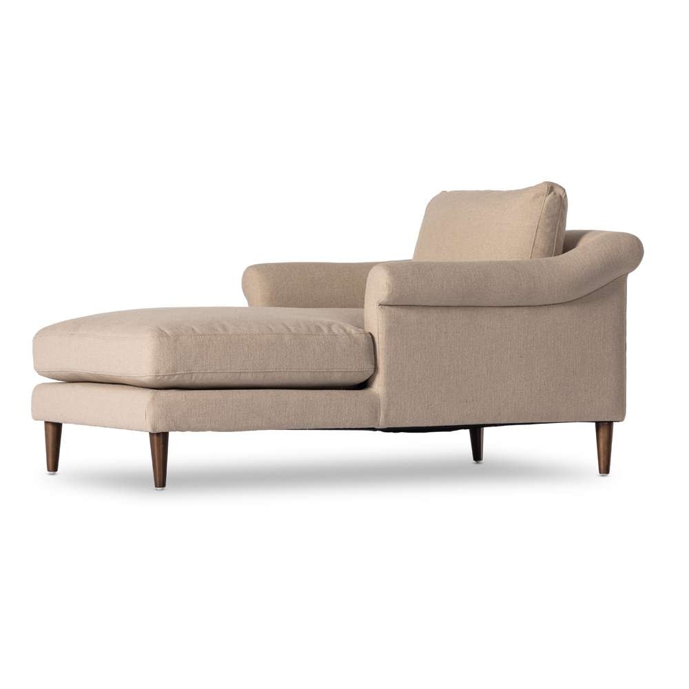 Four Hands - Kensington - Mollie Chaise Lounge-Antwerp Taupe - 231383-001 veiw 3
