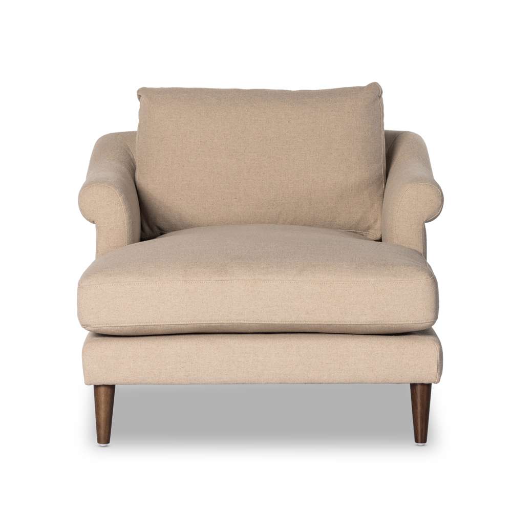 Four Hands - Kensington - Mollie Chaise Lounge-Antwerp Taupe - 231383-001 veiw 7