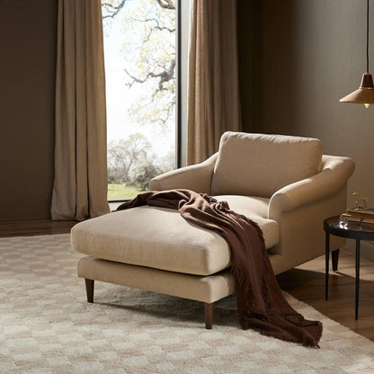 Four Hands - Kensington - Mollie Chaise Lounge-Antwerp Taupe - 231383-001 veiw 10
