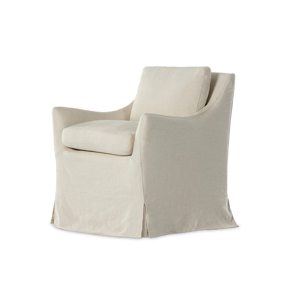 Four Hands - Kensington - Monette Slipcover Dining Chair - Brussels Natural - 232435-007_CLOSEOUT view 1