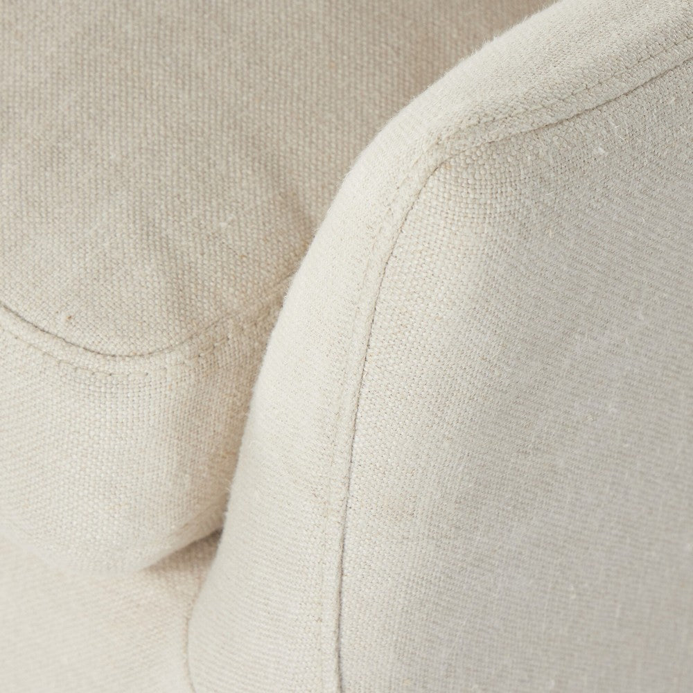 Four Hands - Kensington - Monette Slipcover Dining Chair - Brussels Natural - 232435-007_CLOSEOUT view 7