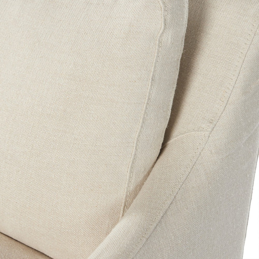Four Hands - Kensington - Monette Slipcover Dining Chair - Brussels Natural - 232435-007_CLOSEOUT view 8