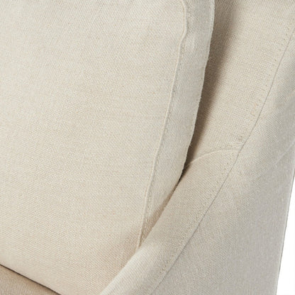 Four Hands - Kensington - Monette Slipcover Dining Chair - Brussels Natural - 232435-007_CLOSEOUT view 8