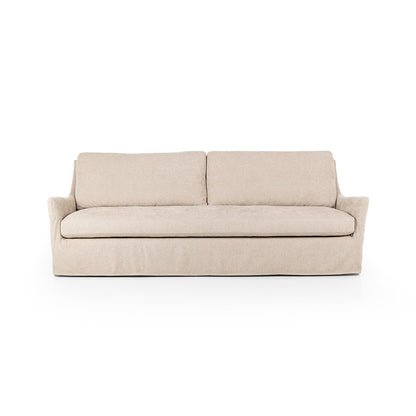 Four Hands - Kensington - Monette Slipcover Sofa - Panama Oatmeal - 238680-007_CLOSEOUT view 2