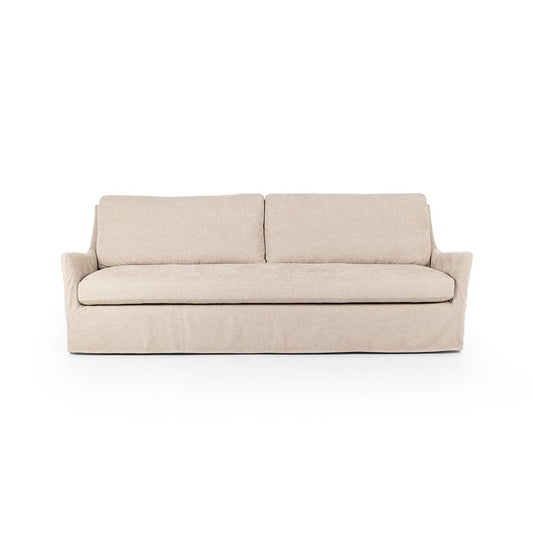 Four Hands - Kensington - Monette Slipcover Sofa - Panama Oatmeal - 238680-007_CLOSEOUT view 2