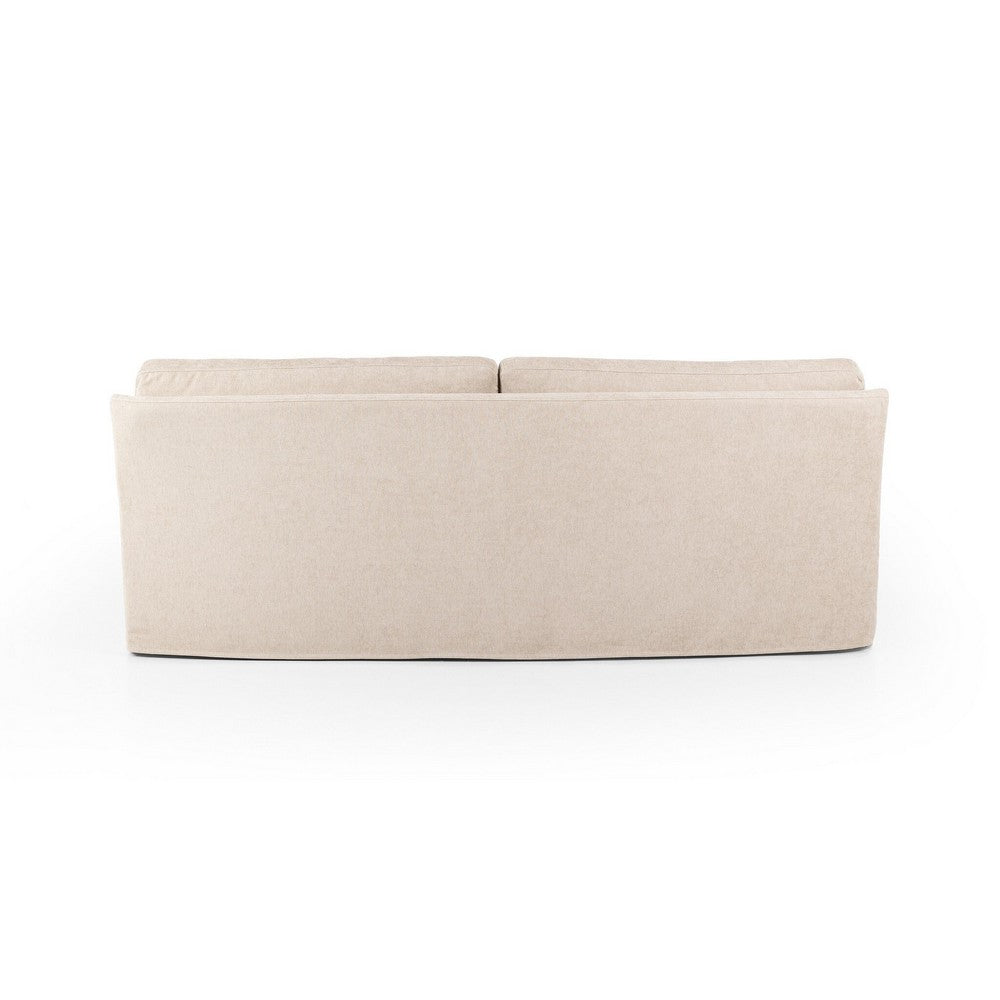 Four Hands - Kensington - Monette Slipcover Sofa - Panama Oatmeal - 238680-007_CLOSEOUT view 5