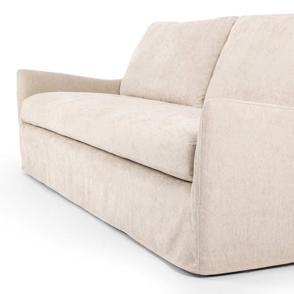 Four Hands - Kensington - Monette Slipcover Sofa - Panama Oatmeal - 238680-007_CLOSEOUT view 7