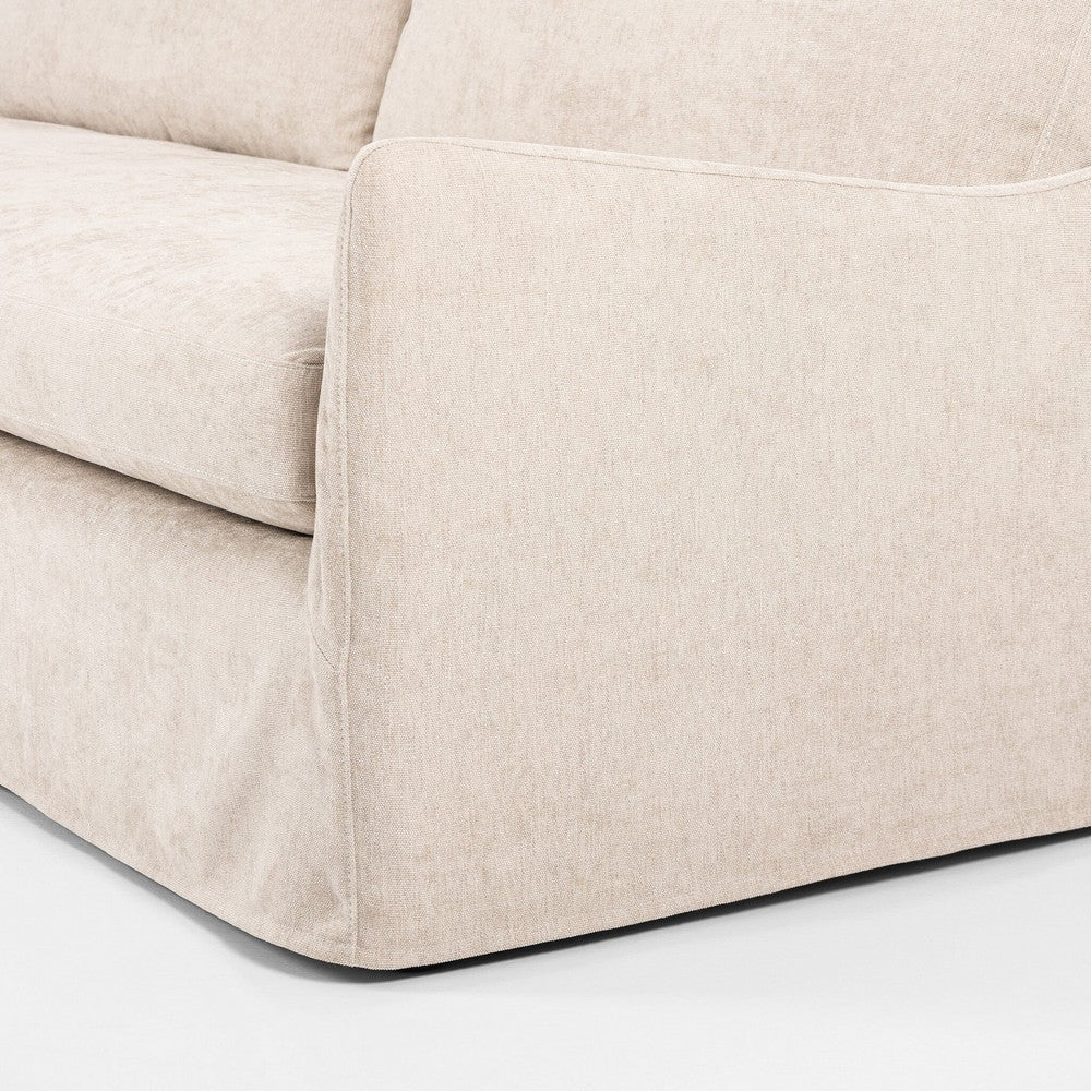 Four Hands - Kensington - Monette Slipcover Sofa - Panama Oatmeal - 238680-007_CLOSEOUT view 8