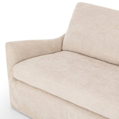 Four Hands - Kensington - Monette Slipcover Sofa - Panama Oatmeal - 238680-007_CLOSEOUT view 9