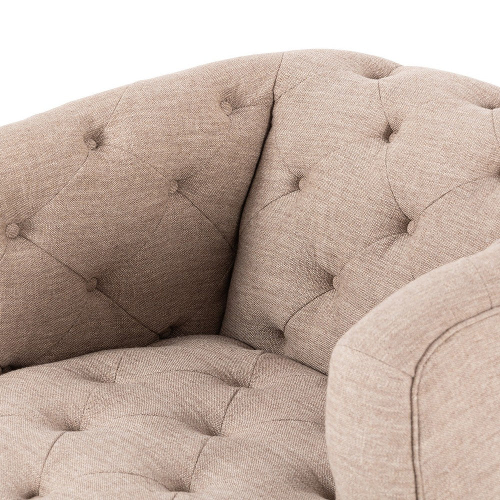 Four Hands - Kensington - Paul Chair - Alcala Fawn - 240249-002_CLOSEOUT view 6