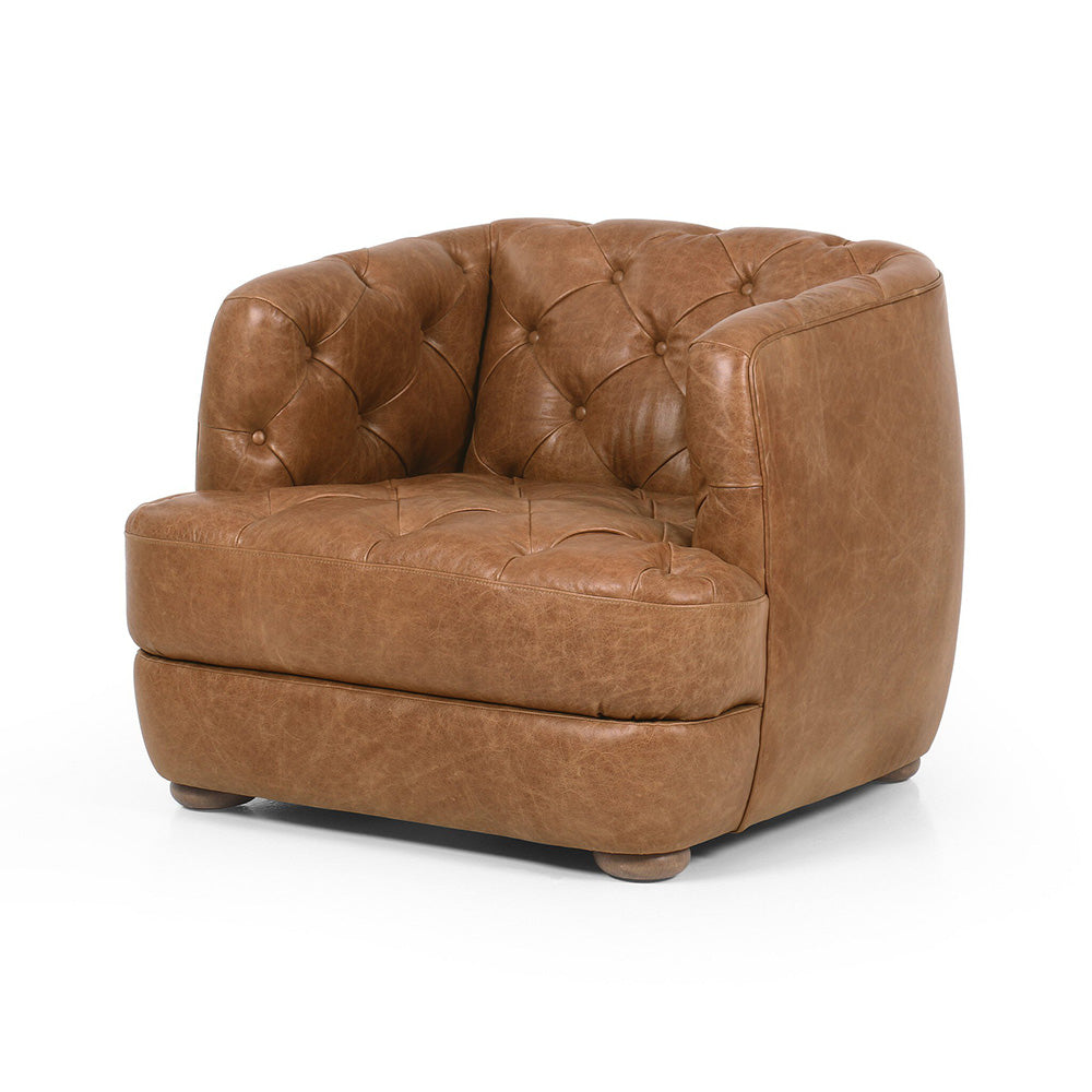 Four Hands - Kensington - Paul Chair - Sonoma Chestnut - 240249-003_CLOSEOUT view 1