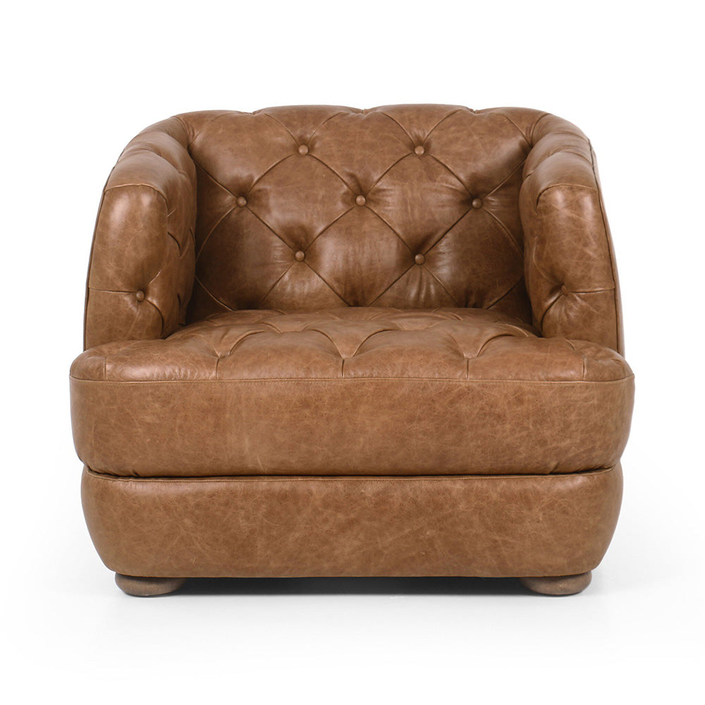 Four Hands - Kensington - Paul Chair - Sonoma Chestnut - 240249-003_CLOSEOUT view 2